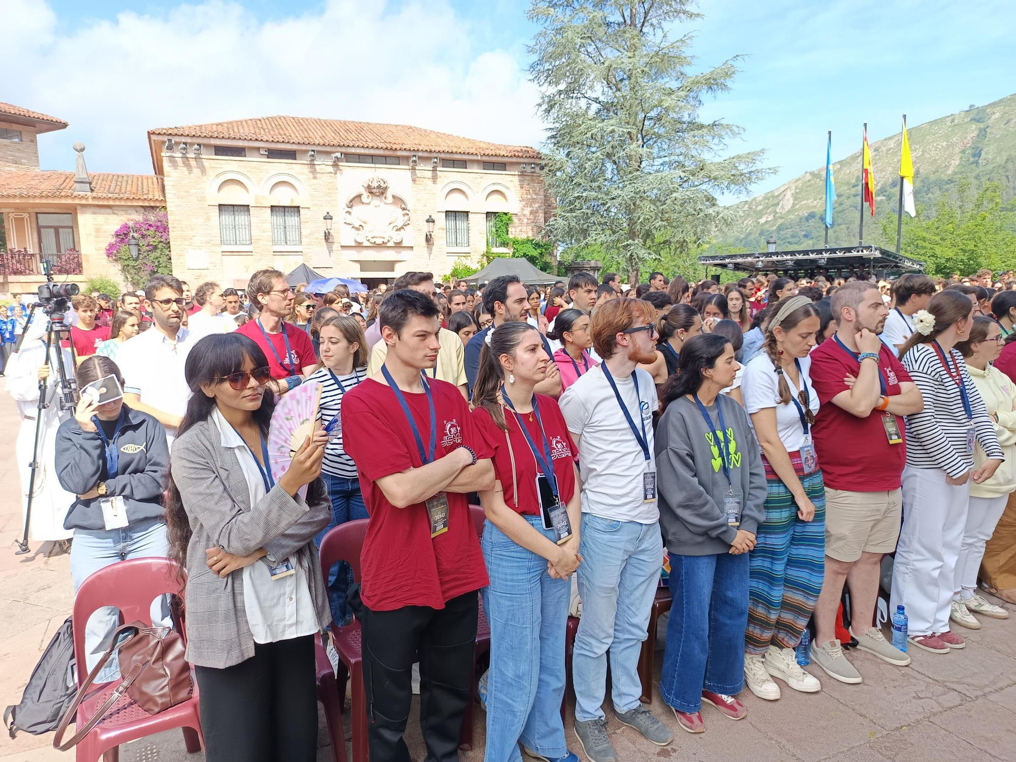 Jornada Eucarística Mariana en Covadonga