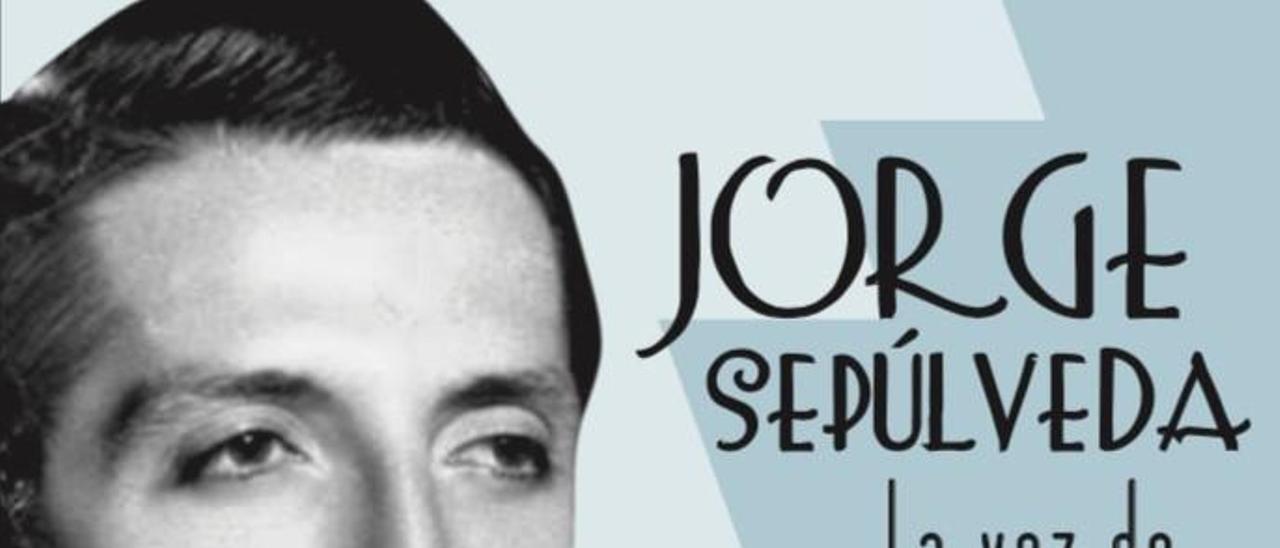 Cartel de Jorge Sepúlveda, para promocionar la mesa redonda sobre el artista.