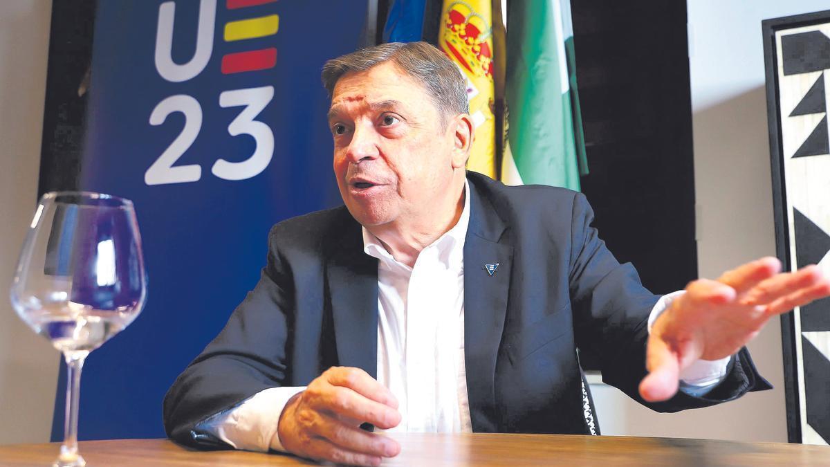 El ministro de Agricultura en funciones, Luis Planas.