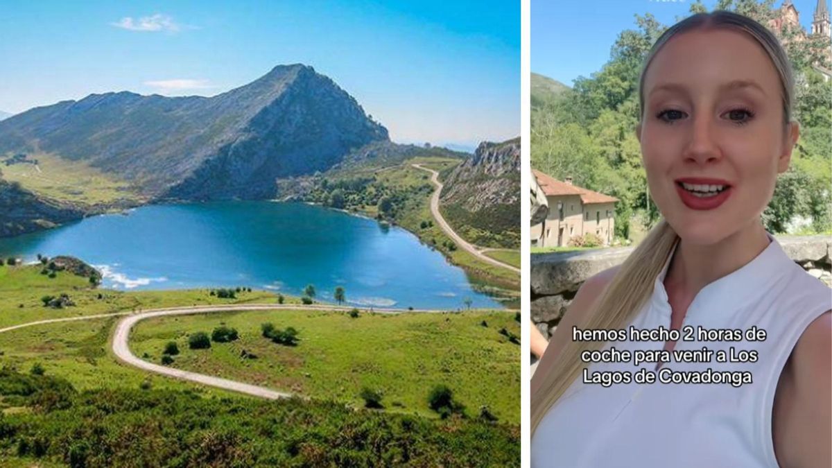 Los lagos de Covadonga y la joven que se quedó sin verlos