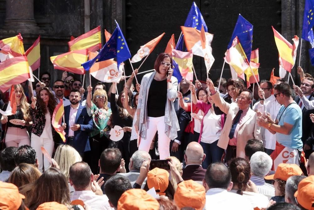 Inés Arrimadas en Murcia