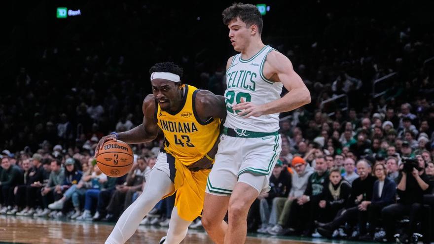 Hugo González, protagonista de la remontada de los Celtics