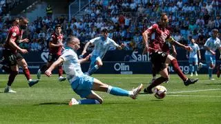 El Málaga CF acrecenta su crisis con La Rosaleda (1-1)
