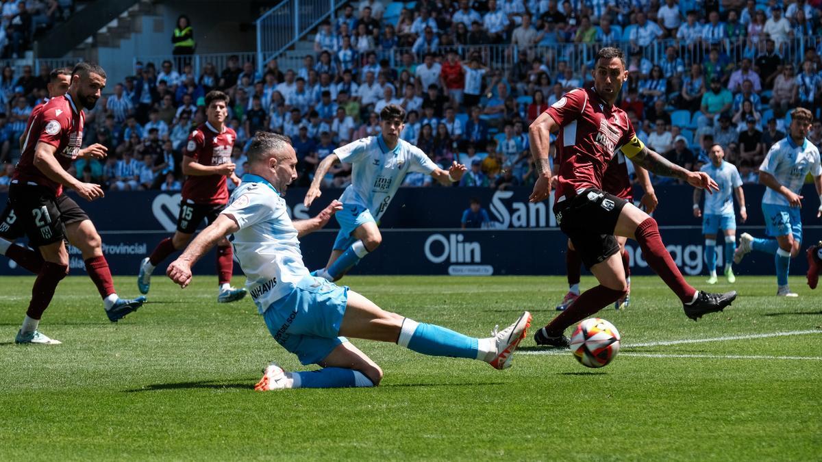 El Málaga CF aumenta su crisis con La Rosaleda (1-1)