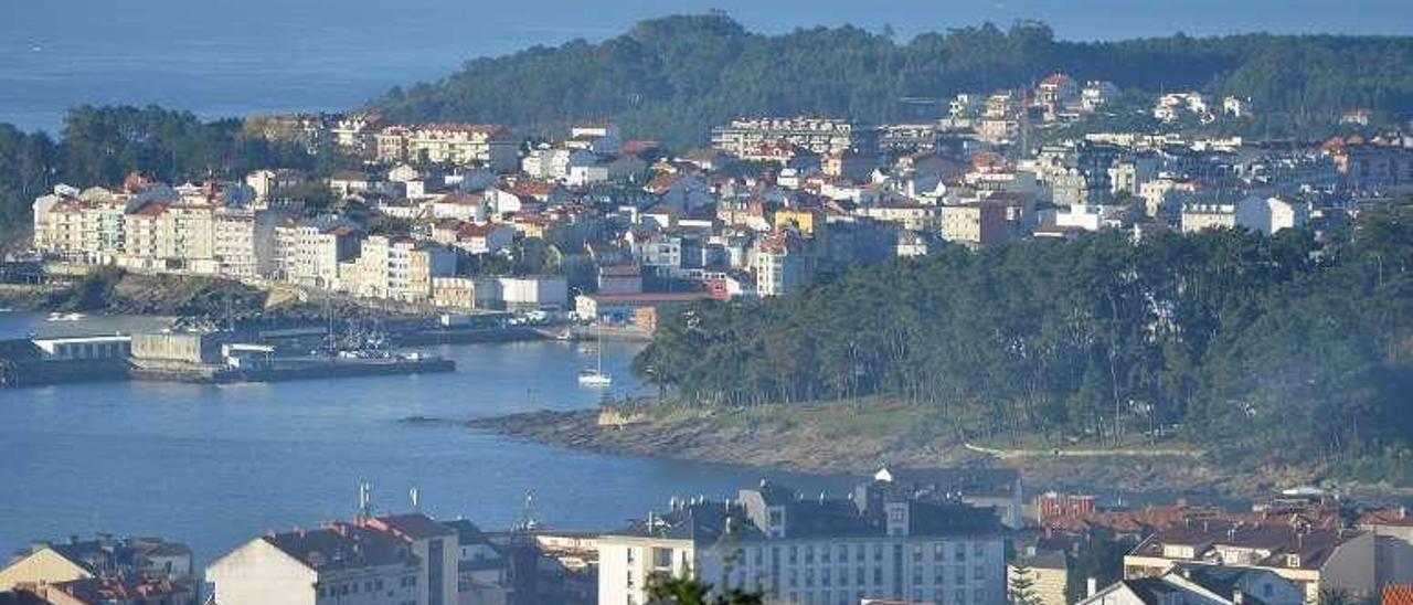 Una vista de Sanxenxo. // G. Santos