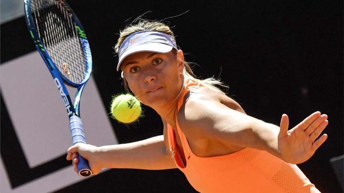 La rusa Maria Sharapova anunció este domingo que no estará en Wimbledon