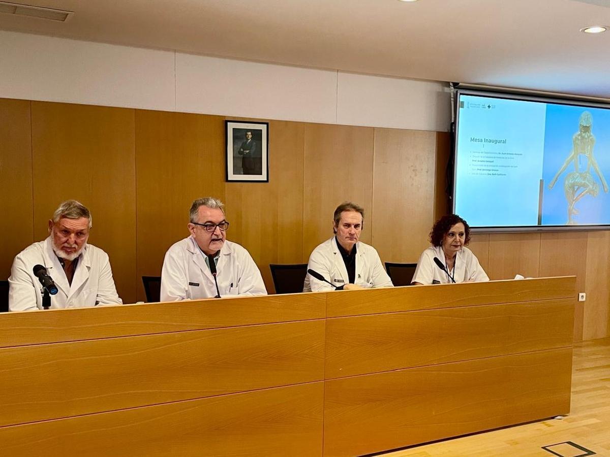 Representantes médicos del Hospital de Sant Joan