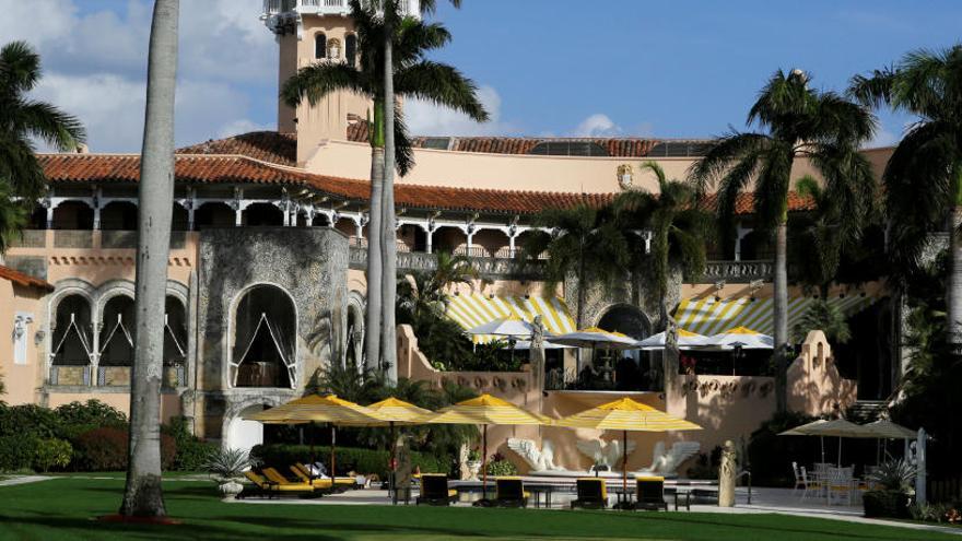 El condominio Mar-a-Lago de Donald Trump en Florida.