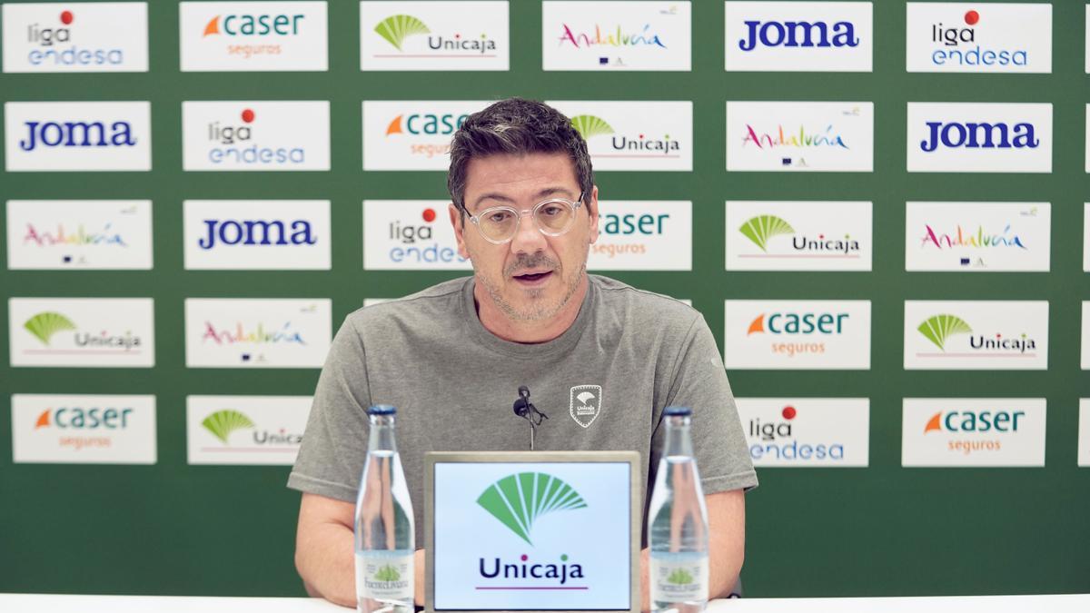 Fotis Katsikaris, entrenador del Unicaja.