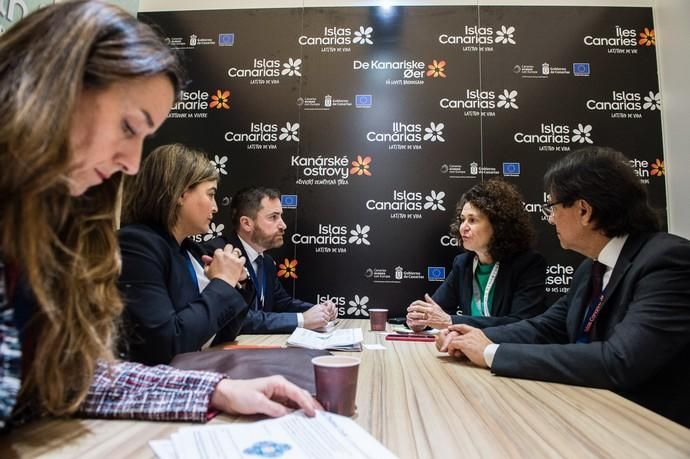 Inauguración del Pabellón de Canarias en la ITB 2019 (Feria Internacional de Turismo de Berlin). Berlin 6 de marzo de 2019