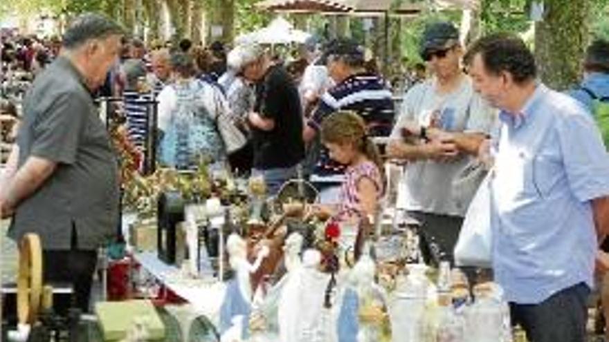 La Fira del Cop d&#039;Ull es va celebrar al passeig Dalmau.