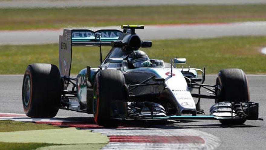 Rosberg, en Silverstone.