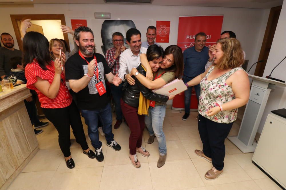 El PSOE ha ganado las elecciones municipales en Alcoy y ha conseguido 12 ediles.