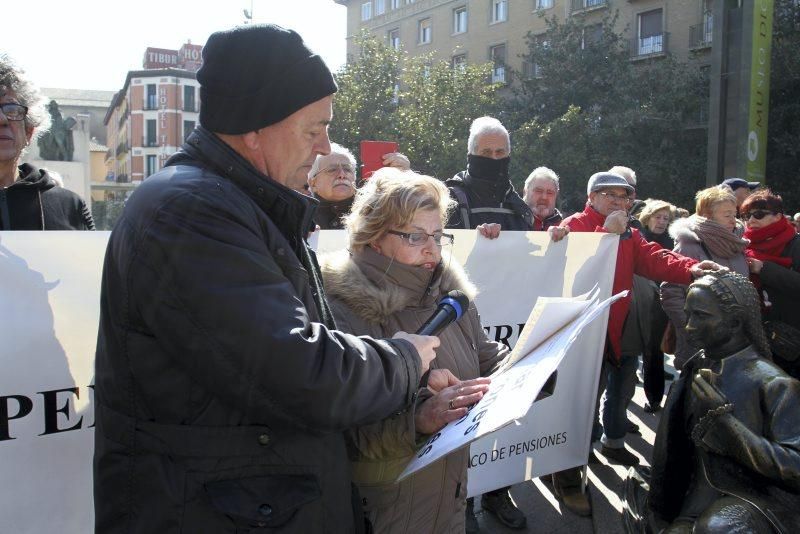 Protesta jubilados