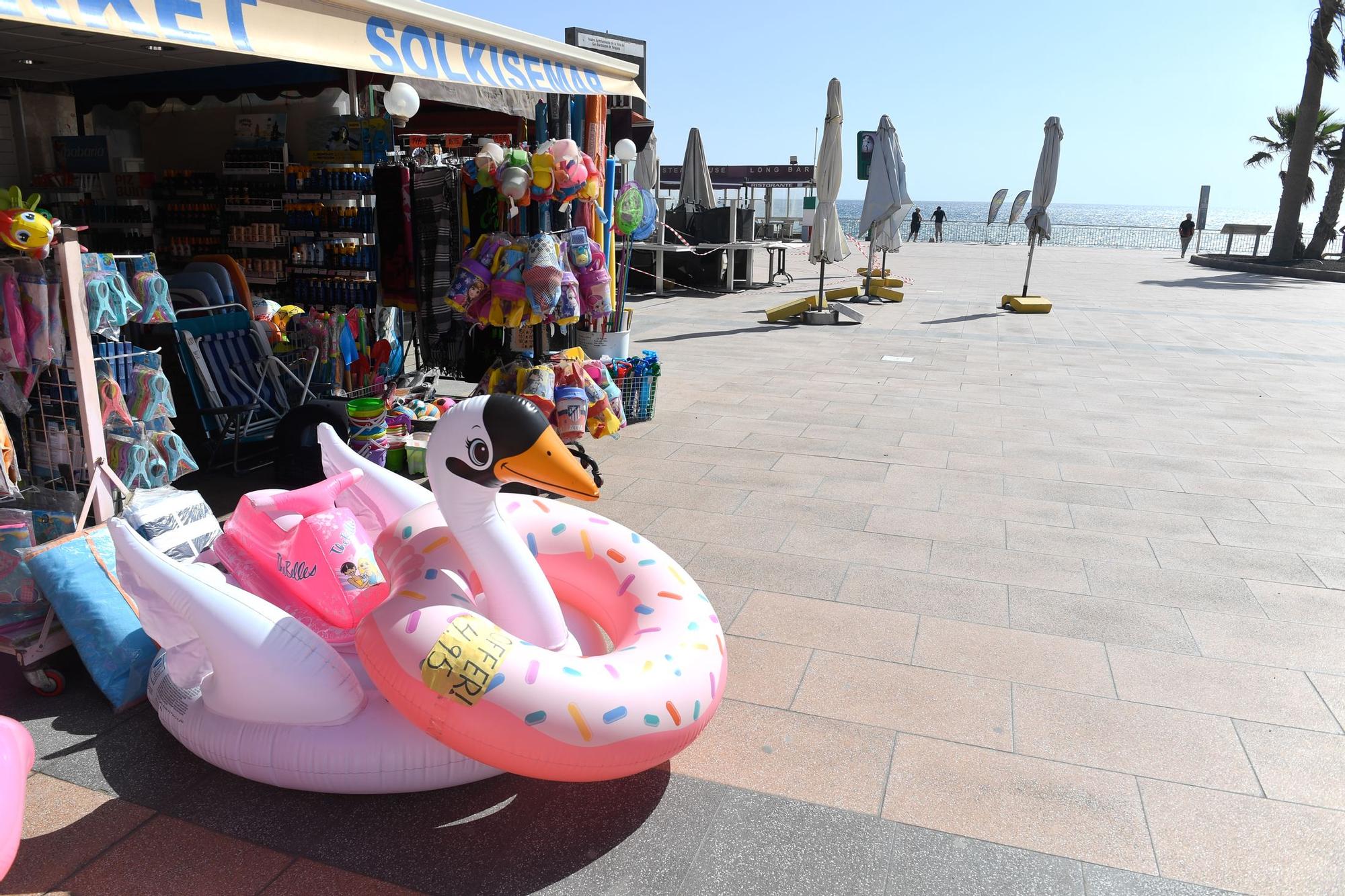 Playa del Inglés no termina de carburar