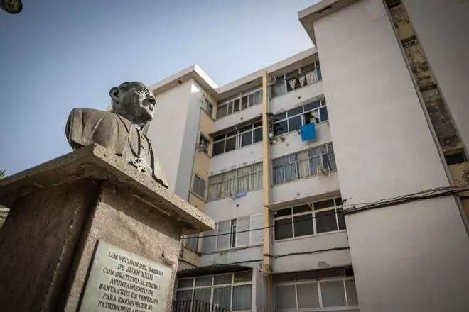 Estado del barrio Juan XXIII en Santa Cruz