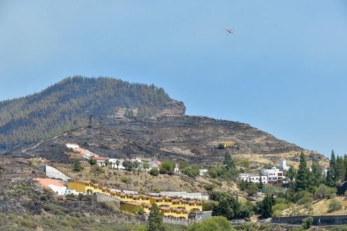 11-08-2019 Artenara. Segundo día del incendio en la cumbre  | 11/08/2019 | Fotógrafo: Andrés Cruz