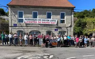 Vecinos de O Hío vuelven a reclamar la apertura del consultorio médico y Moaña el regreso de las urgencias
