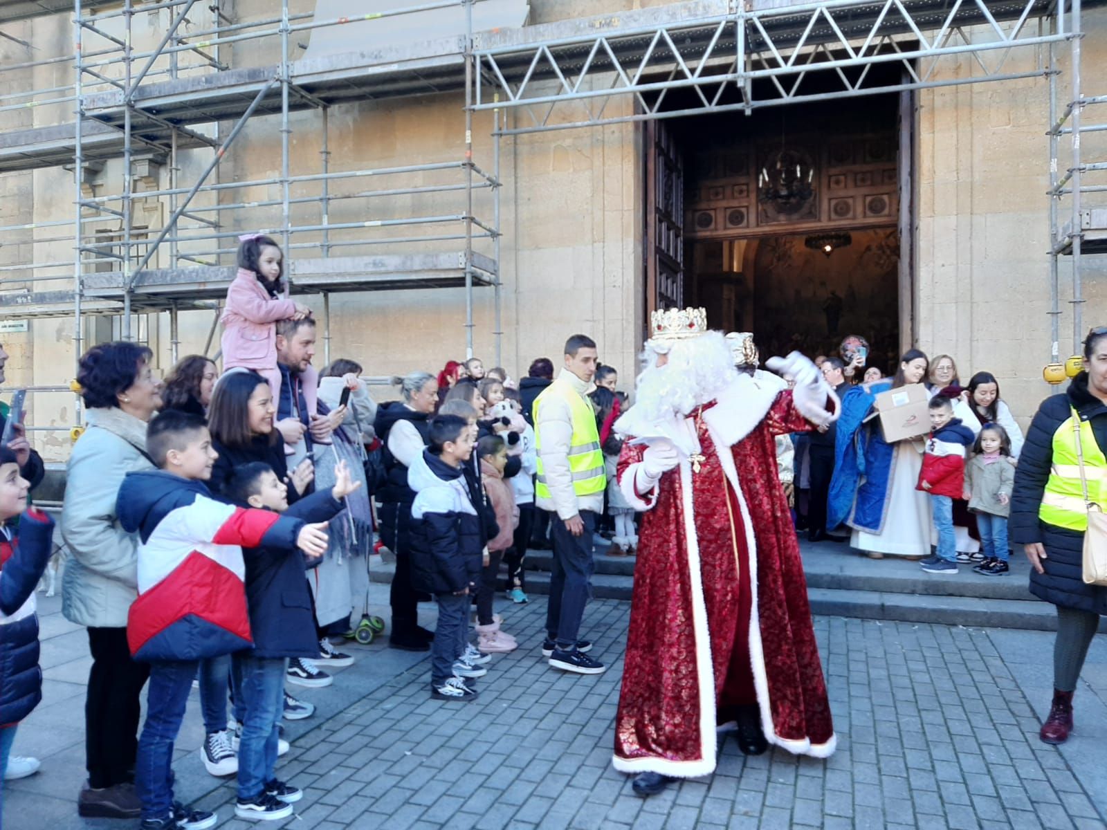 Adoración de los Reyes Magos al Niño Jesús en Pola de Siero