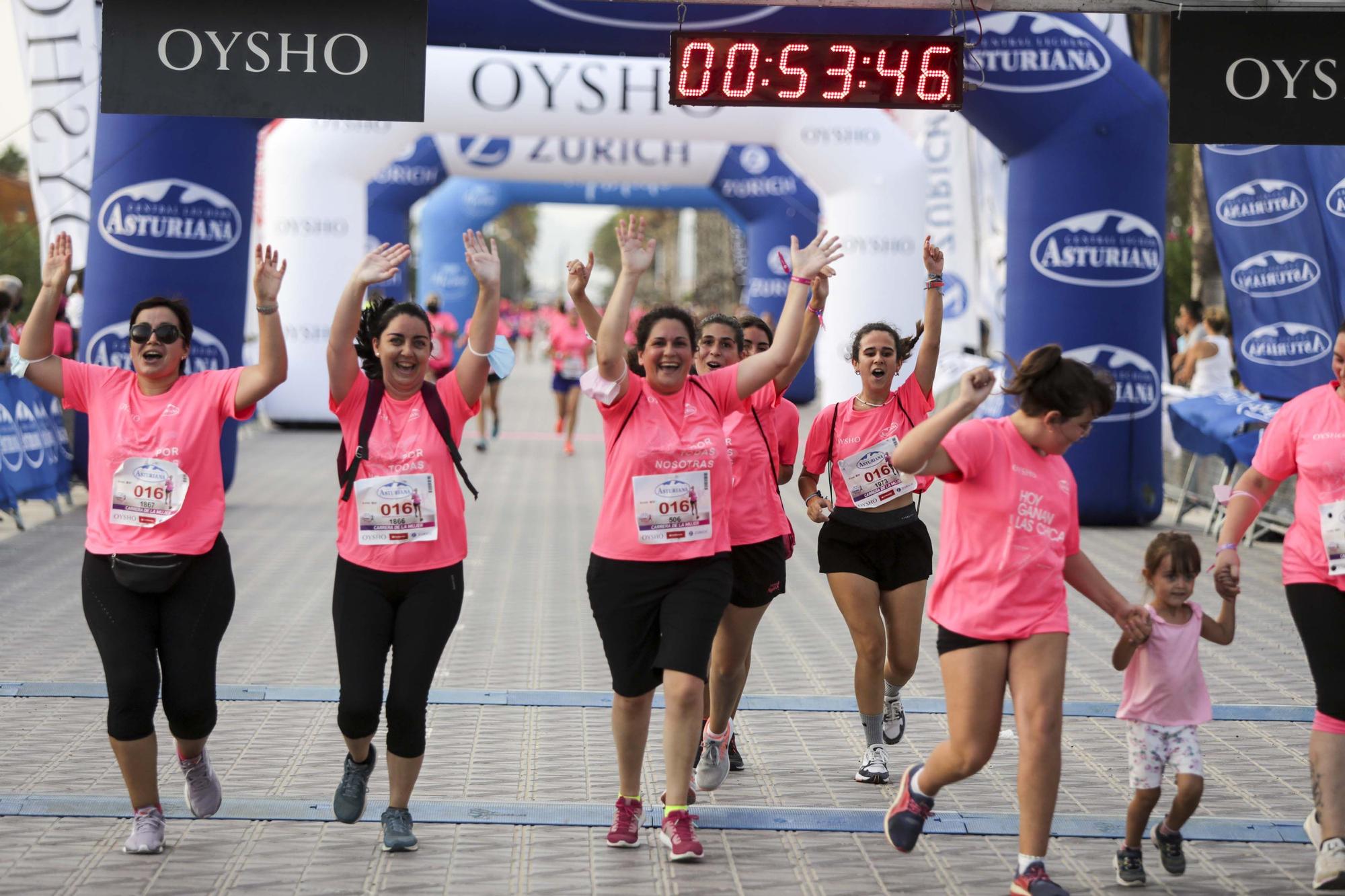 Las mejores imágenes de la carrera de la Mujer en València