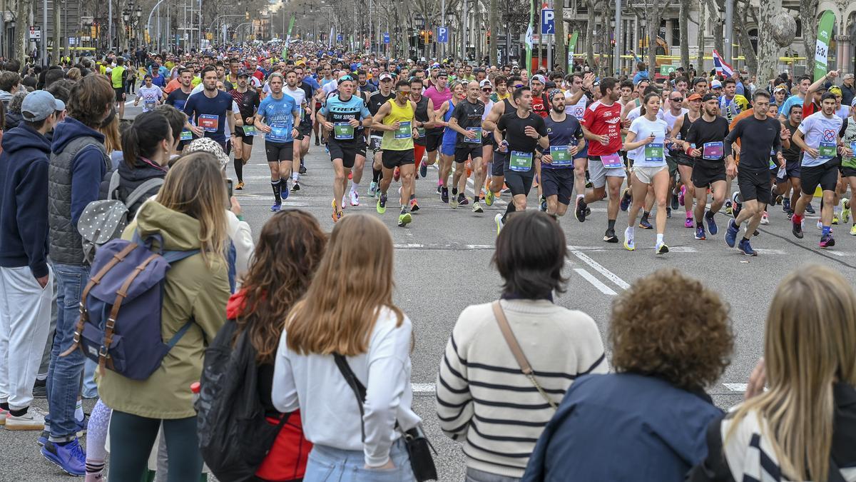 La Maratón de Barcelona 2023 en imágenes