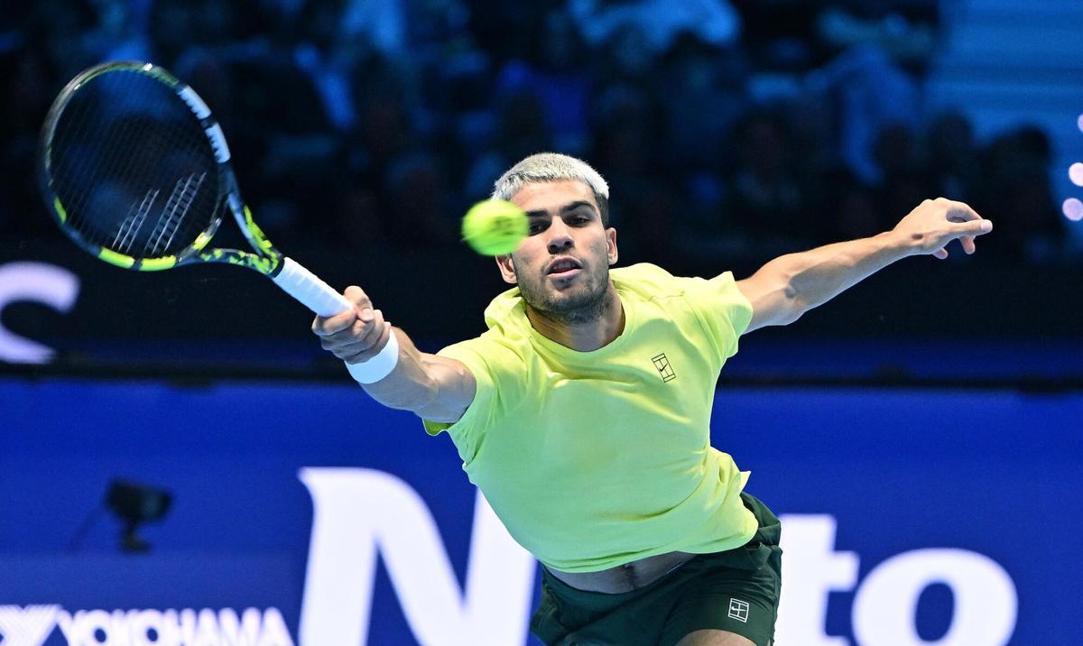 ATP Finals | Carlos Alcaraz - Felix Auger-Aliassime, en imágenes