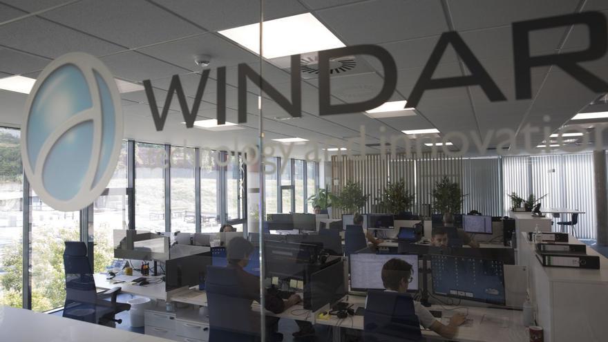 Una de las oficinas de Windar en Avilés | firma