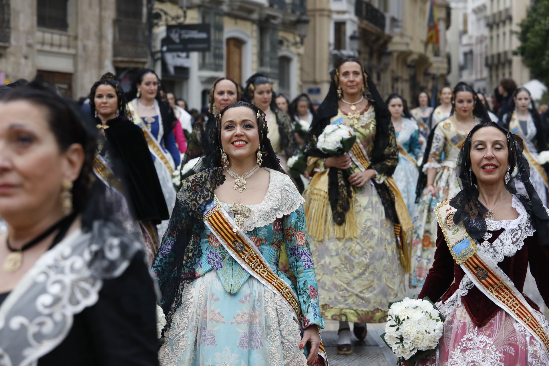 Fotos emotivas ofrenda Fallas