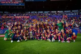 El Barça, campeón de la Copa de la Reina