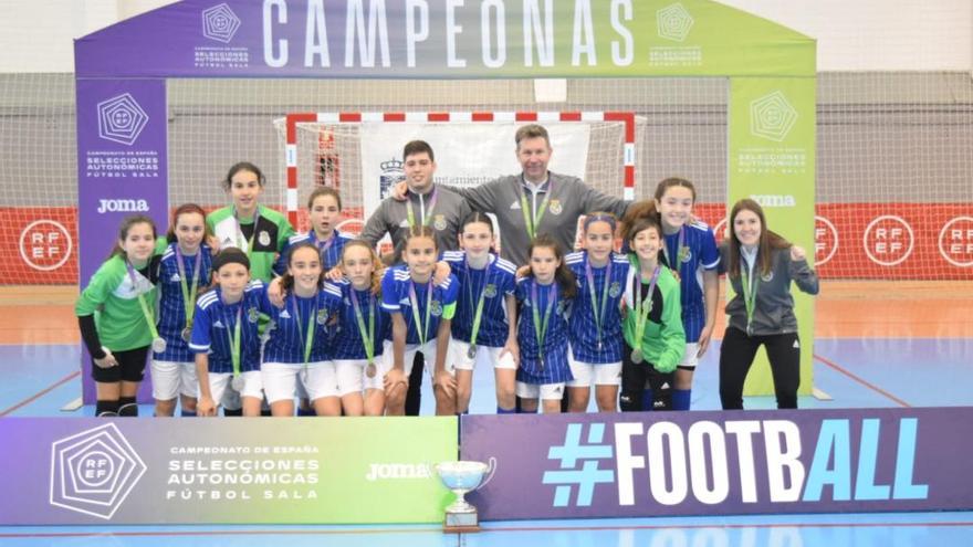 Aragón se cuelga la plata en su primera final sub-12