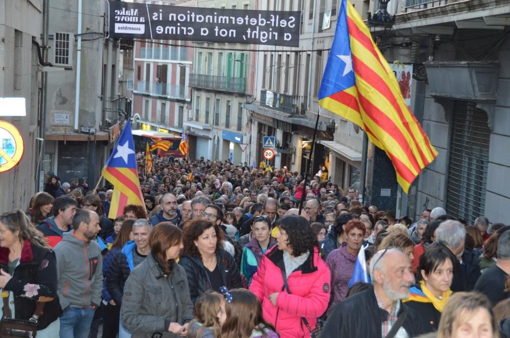 Berga omple els carrers amb una de les mobilitzaci