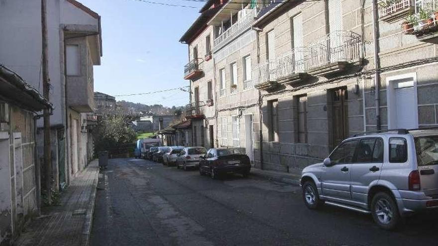 Lugar del barrio de As Camelias donde ocurrieron los hechos. // I. O.