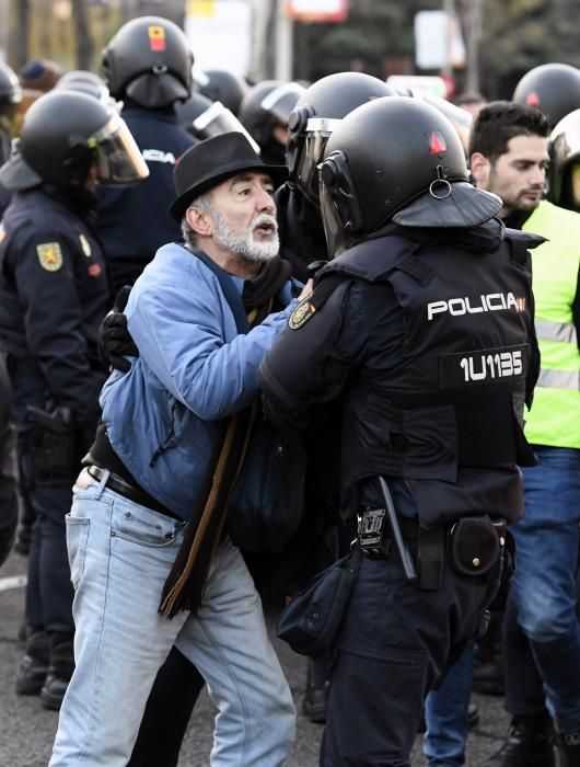 Huelga de taxis en Madrid