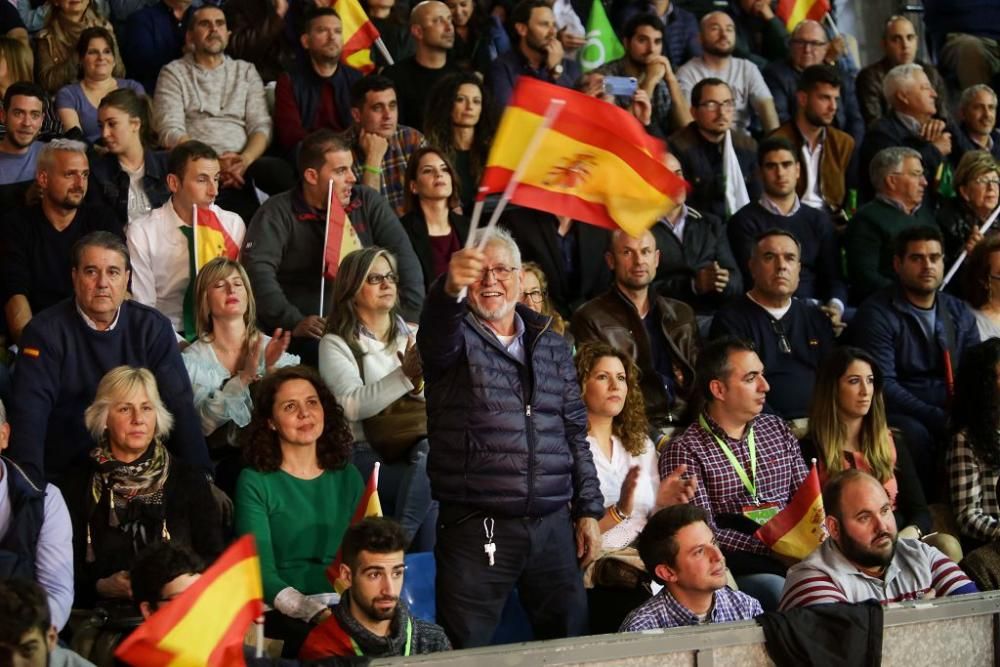 Acto de campaña de Vox en Murcia