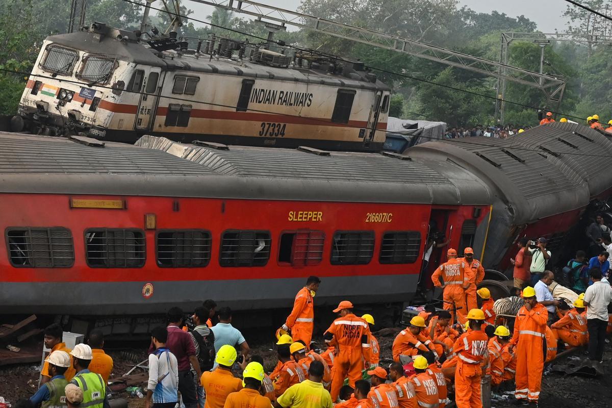 Accidente mortal de tren en la India