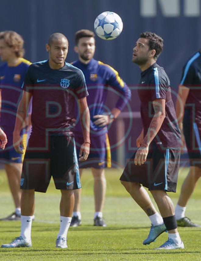 El Barça prepara el partido de Champions contra el Bayer Leverkusen