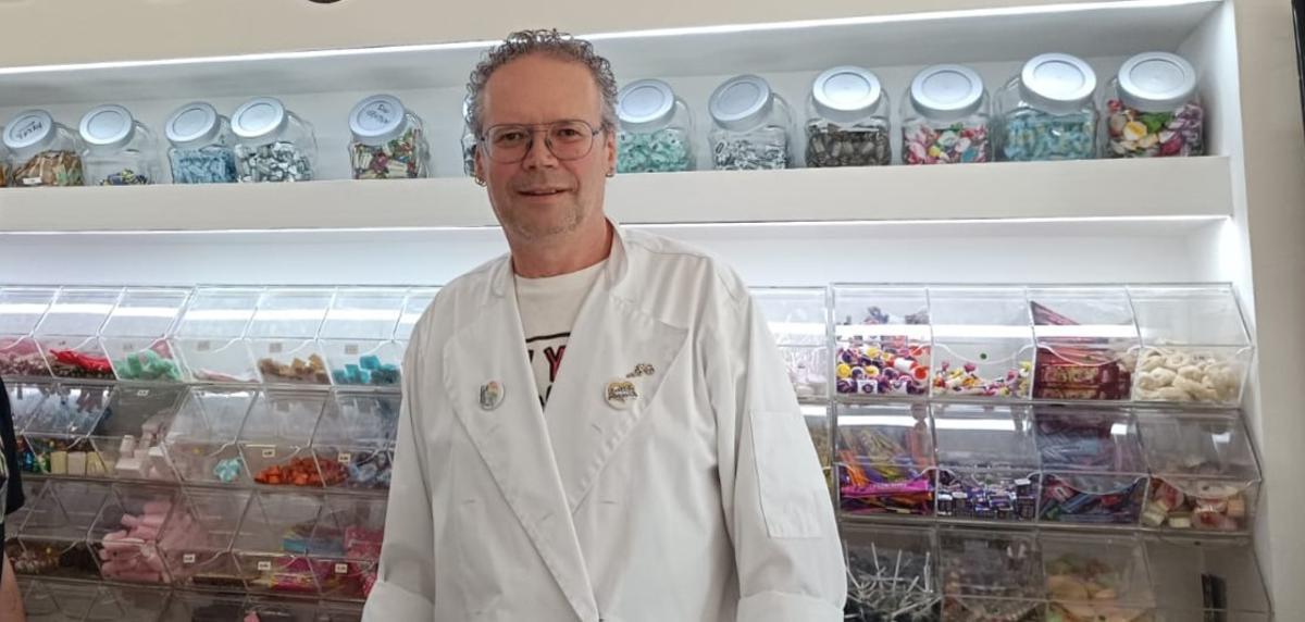 Gustavo García, en una imagen de archivo en su "TuttiGus" de Lugo de Llanera.