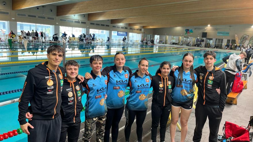 Guillermo Revilla, de Salvamento Benavente, oro y récord de Castilla y León en el Open autonómico