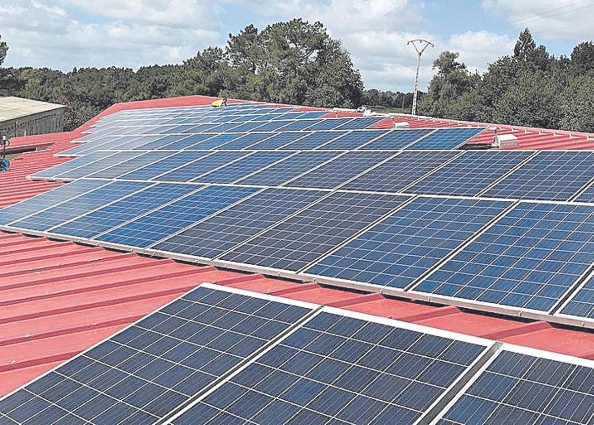 Instalación solar fotovoltaica.