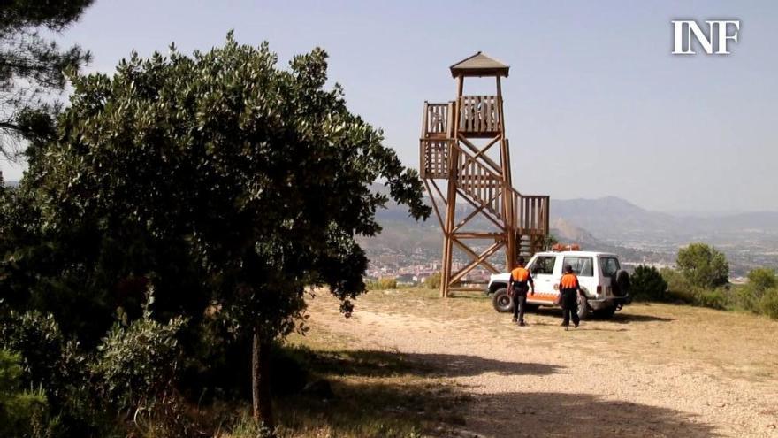 Un batallón contra los incendios en la provincia de Alicante