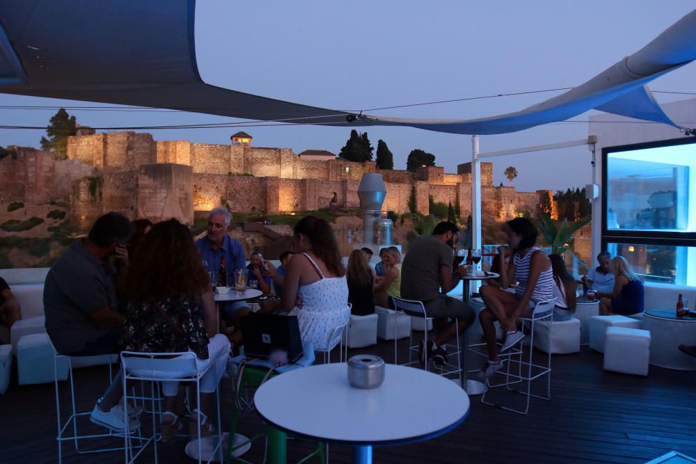 La Terraza de la Alcazaba, en la calle Alcazabilla.