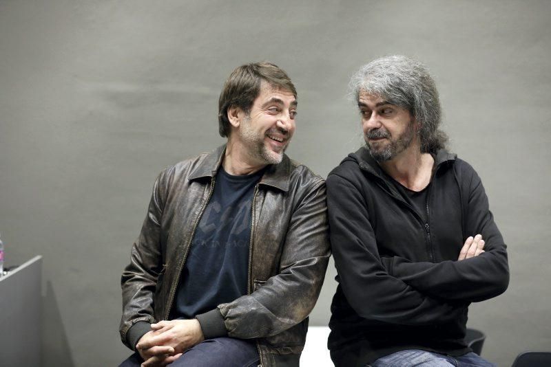 Javier Bardem visita Zaragoza