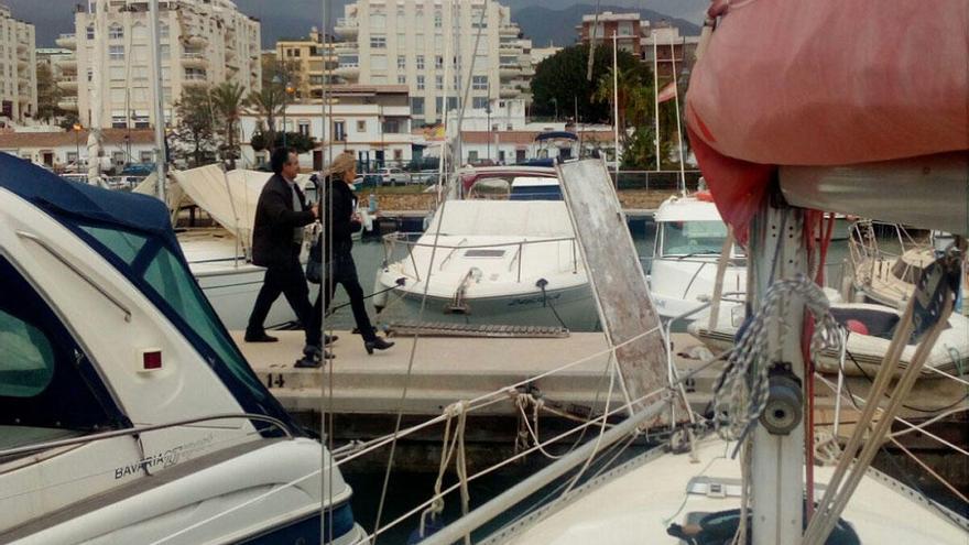 Representantes de la Agencia Pública de Puertos de Andalucía visitaron las instalaciones de La Bajadilla.