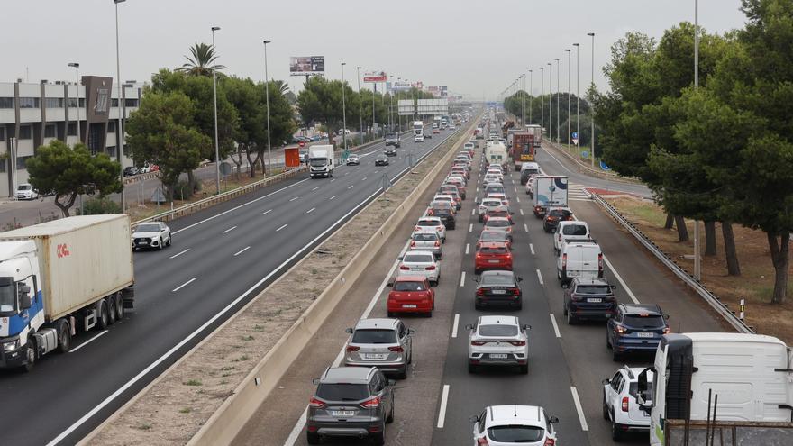 Así está el tráfico en la pista de Silla tras el inicio de las obras