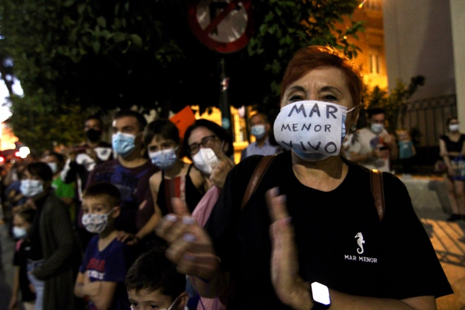 Manifestación por el Mar Menor en Murcia