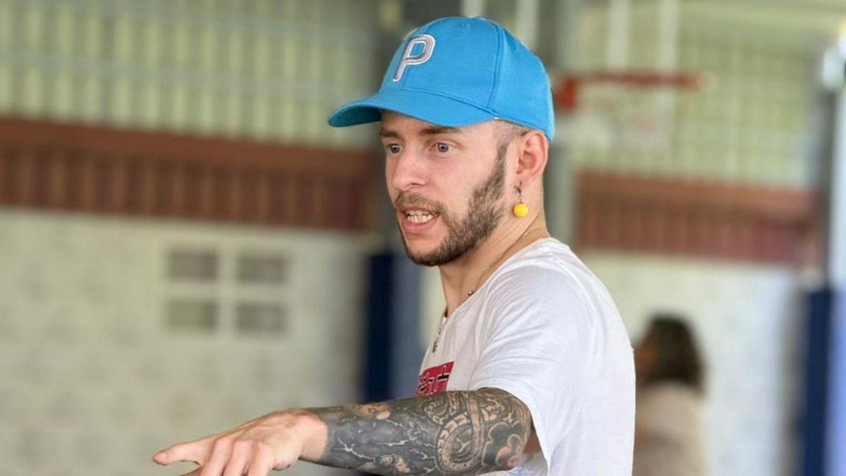 El bailarín, en el CEIP Figueiroa.