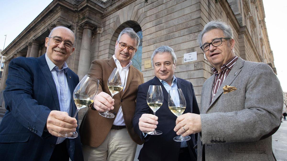 Fernando Gurucharri, Jordi Segura, Quim Vila y Juan Muñoz