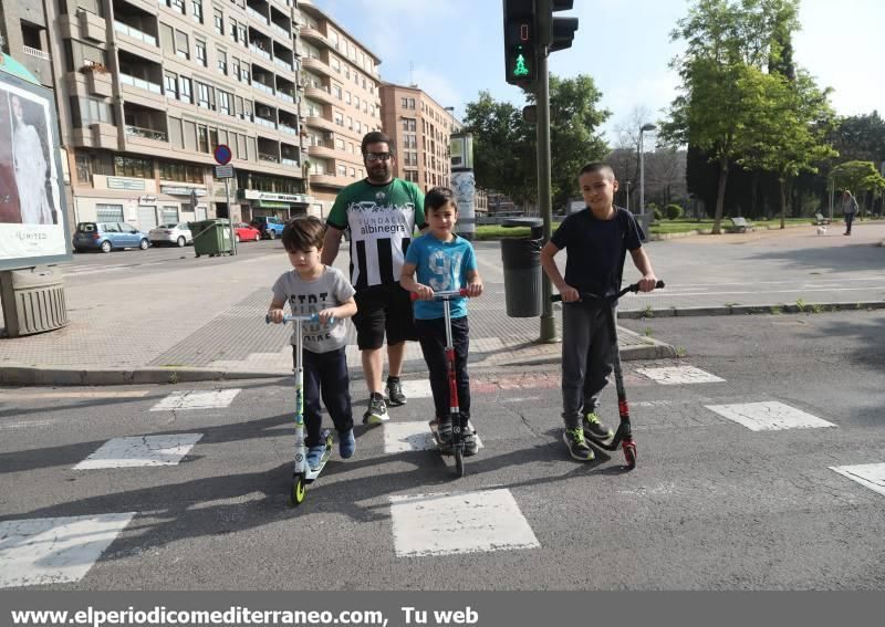 Los niños vuelven a las calles de Castellón