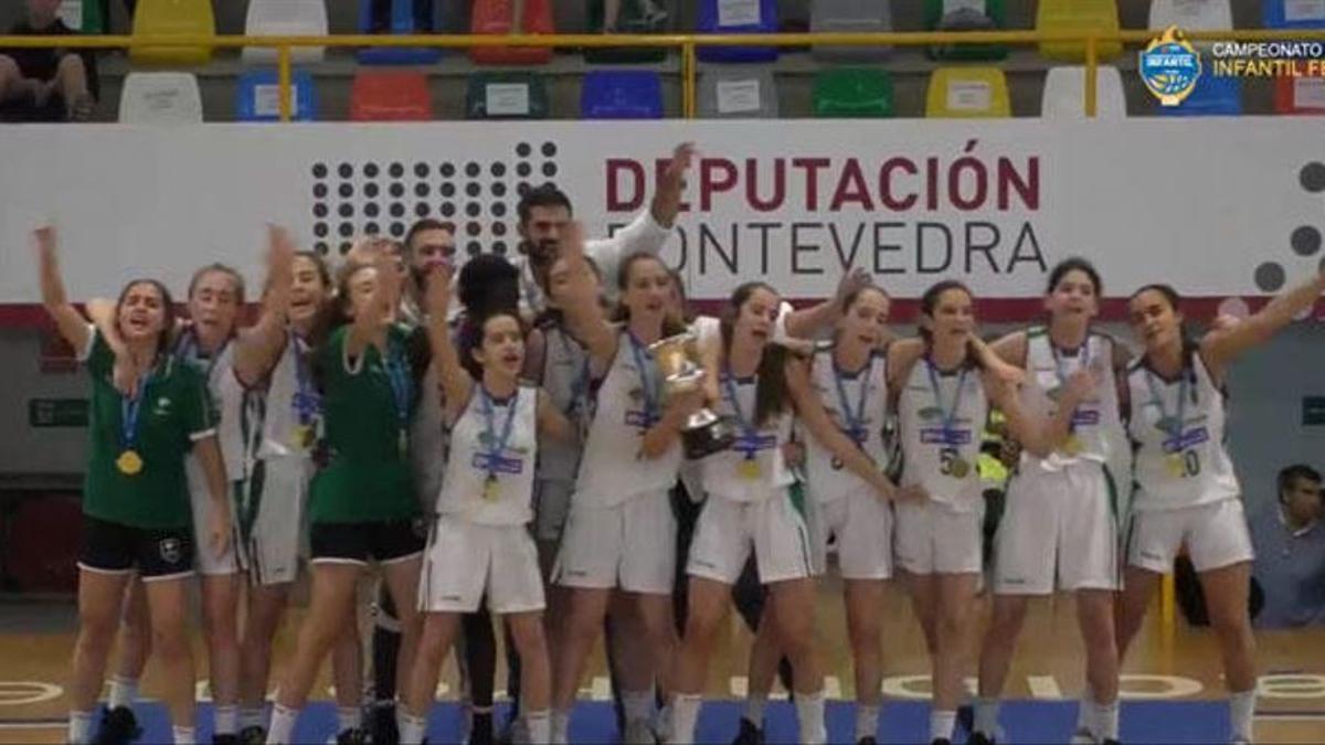 El Unicaja infantil ya fue campeón de España en 2018.