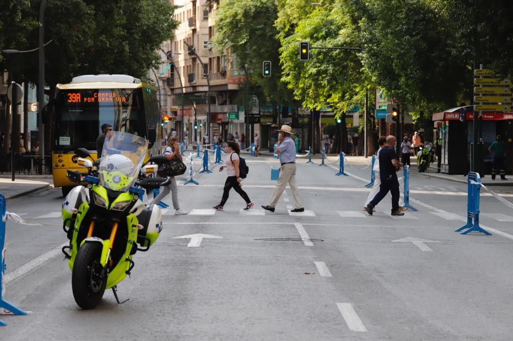 Día sin coches en Murcia